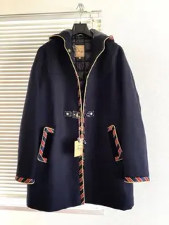 訳あり未使用品【Fay】フェイ　ウールコート　紺　Lサイズ　TOD'S