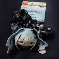 雪ミク×クロミ　もちぴこぴょこきゅんシュシュ　ヘアゴム　サンリオ　初音ミク