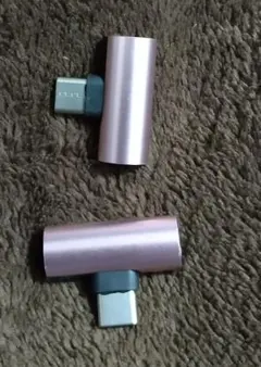 【未使用品】タイプC to タイプC変換アダプター（2個セット）（ピン