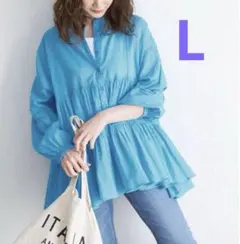 ネット完売商品！Coca ガーゼブラウス