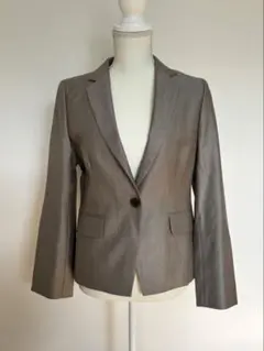 美品　アクアスキュータム ヘンリボーン　シルクウール　ジャケット