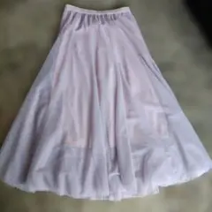 DHOLIC チュール フレアスカート