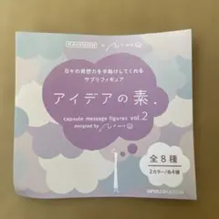 nendo アイデアの素 第2弾 カラー