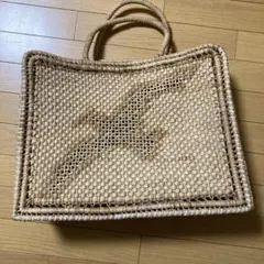 藤井フミヤ かご(ストロー)バック - メルカリ