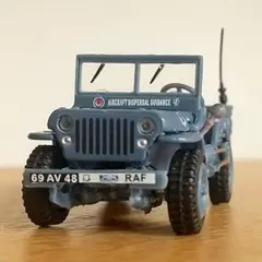 空軍 海外 ジープ ミニカー ブルーのサムネイル
