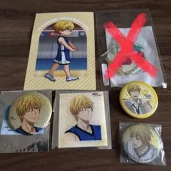 黒子のバスケ 黒バス デコレクション缶バッジ JUMPSHOP 黄瀬涼太