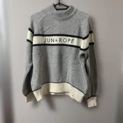 JUN&ROPE グレー セーター Lサイズ