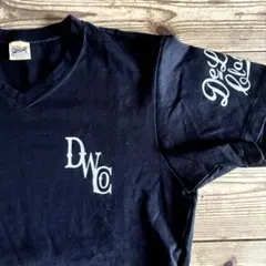 未使用デラックスウエア10.5oz 吊天竺XXソフトニット VネックロゴTシャツのサムネイル