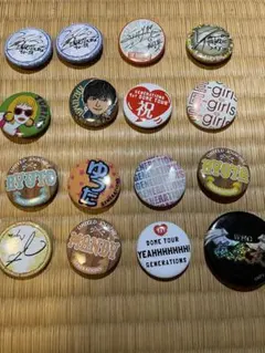 GENERATIONS、E-girls缶バッチ