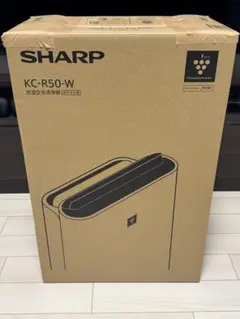 SHARP シャープ 加湿空気清浄機 KC-N500Y-W プラズマクラスター - メルカリ
