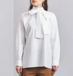 UNITED ARROWS ユナイテッドアローズ リボン ボウタイ ブラウス