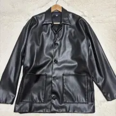 美品 90's オールレザー カーコート 羊革 L 2025年最新】レザーカーコートの人気アイテム - メルカリ