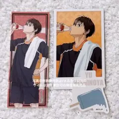 ハイキュー 西谷夕 極楽湯 チェキ風カード 特典 palude ステッカー