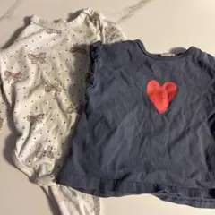 ロンパース　Tシャツ　80-90