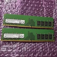 デスクトップ用メモリ DDR4 8GB×2