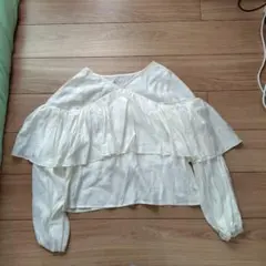 前後2wayデザイン Mystic長袖ブラウス Fサイズ