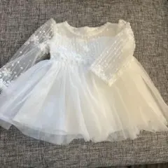 3-6m 未使用　ベビー　ドレス　結婚式