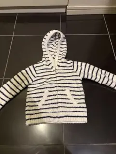 【美品】ジェラートピケ　ストライプ アウター 70〜80㎝