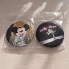 ミッキー　ワンマンズドリーム2　缶バッジ　2個セット