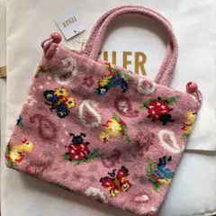 フェイラー☆タグ付き☆ハイジペイズリー　手付き巾着