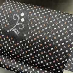 4-83 名古屋帯 九寸 美品 正絹 着物 名古屋仕立て 総絞り