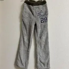 クリフメイヤー ボアパンツ 130 グレー キッズ フリースイージーパンツドットのサムネイル
