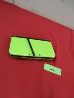 42：New Nintendo 3DS LL　RED-001　電源×　ジャンク