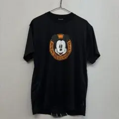 HM141 ミズノディズニーコラボ　半袖Tシャツ　バスケ　ブラック　メンズM