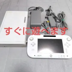 【動作確認済】WIIU 本体 シロ セット ②