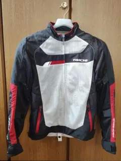TAICHI メッシュジャケットRSJ320 ブラック レッド
