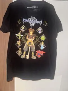 KINGDOM HEARTS III Tシャツ ブラック Lサイズ