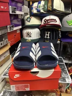 ナイキ エア モア アップテンポ スライド （FQ8699-400）27.0cm