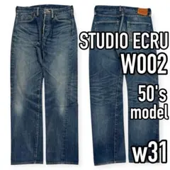 STUDIO ECRU●W002 50sモデル W31 フェードデニムのサムネイル