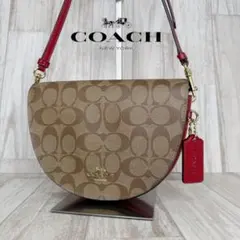 63 COACH コーチ　シグネチャー　ショルダーバッグのサムネイル
