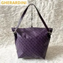 新品未使用✨　ゲラルディーニ　ソフティ　総柄　ワンショルダー　パープル系