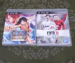 動作未確認　まとめ売り　PS3　ソフト ワンピース海賊無双　FIFA11