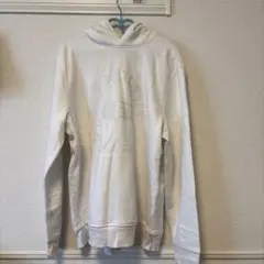 GAP ホワイト フード付きパーカー