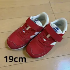 New Balance 420M レッド 赤 キッズ 19cm スニーカー