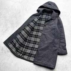 BURBERRY バーバリー キルティング ステンカラーコート ノバチェック
