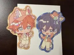 あんスタ アニカフェ ステッカー 明星スバル 氷鷹北斗