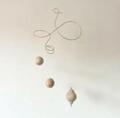 新品未使用 STAND モビール 真鍮ハンギングバー＆クスノキ ディフューザー