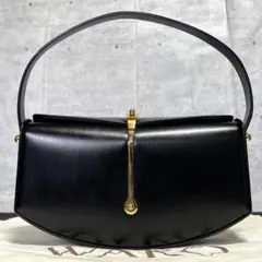 極美品】WAKO 銀座和光 フォーマルバッグ ターンロック ブラウン