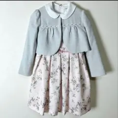 ☆CHOPIN アンティークローズプリントアンサンブル 130cm フォーマル