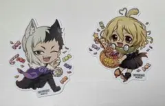 Dr.STONE　NATSLIVECAFE　ハロウィン　ステッカー　2点セット