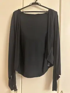 【新品・未使用】SEA BREEZE ブラック UVカットカーディガン