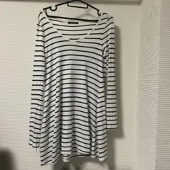 【美品】ボーダー チュニック