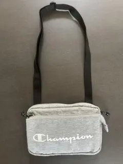 Champion グレー ショルダーバッグ サコッシュ