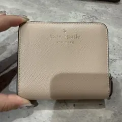 kate spade 二つ折り財布 キルティング ピンク - メルカリ