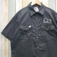 リアルマッコイズ 両面カスタム半袖ワークシャツ Size 16 クリーニング 