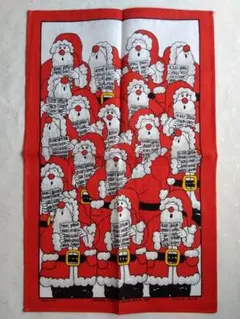 イギリス　ティータオル　アルスターウィーバーズ　クリスマスクワィアー